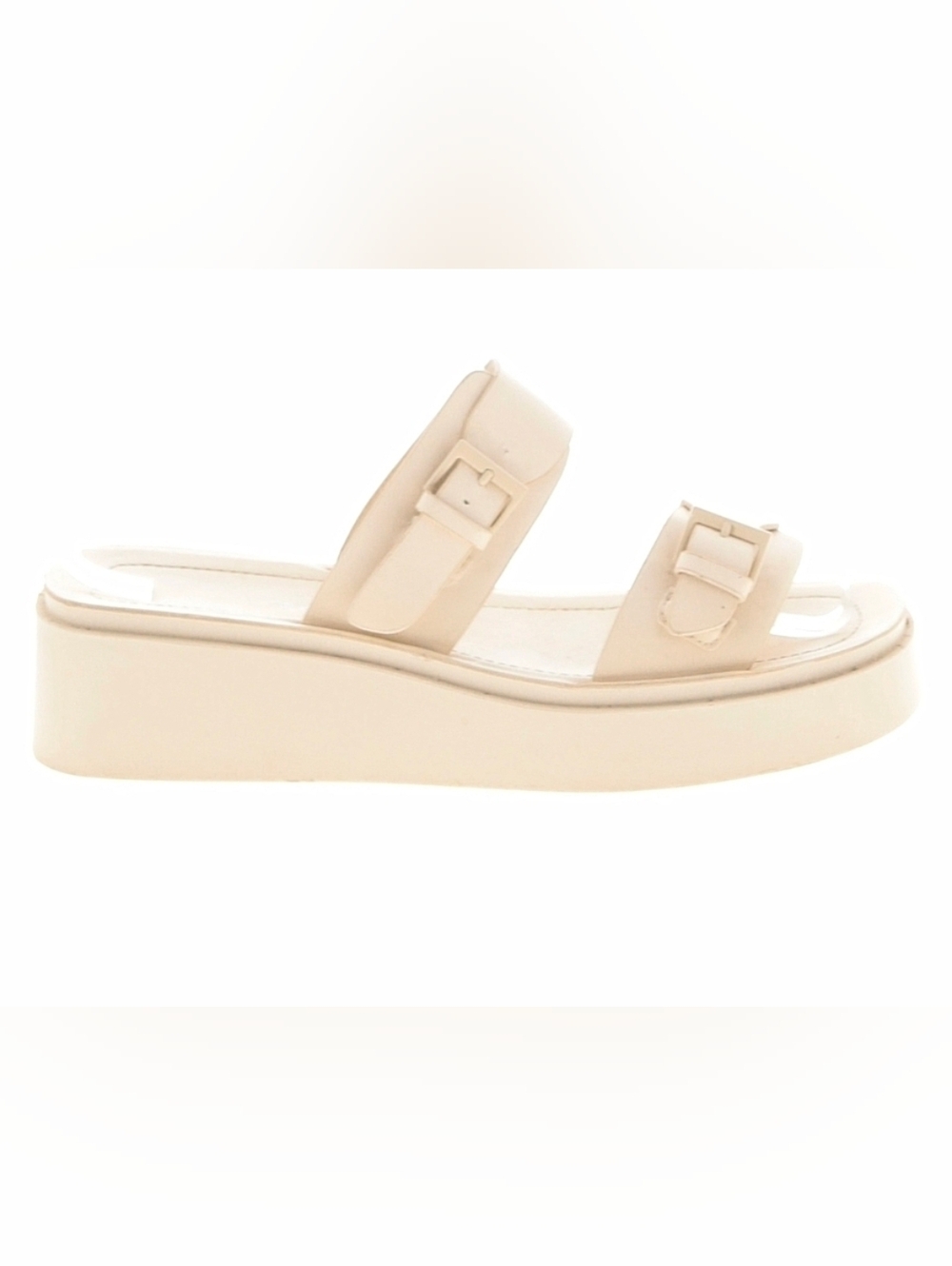 SODA PLATFORM SANDALS. IVORY 8 - Picture 2 of 4